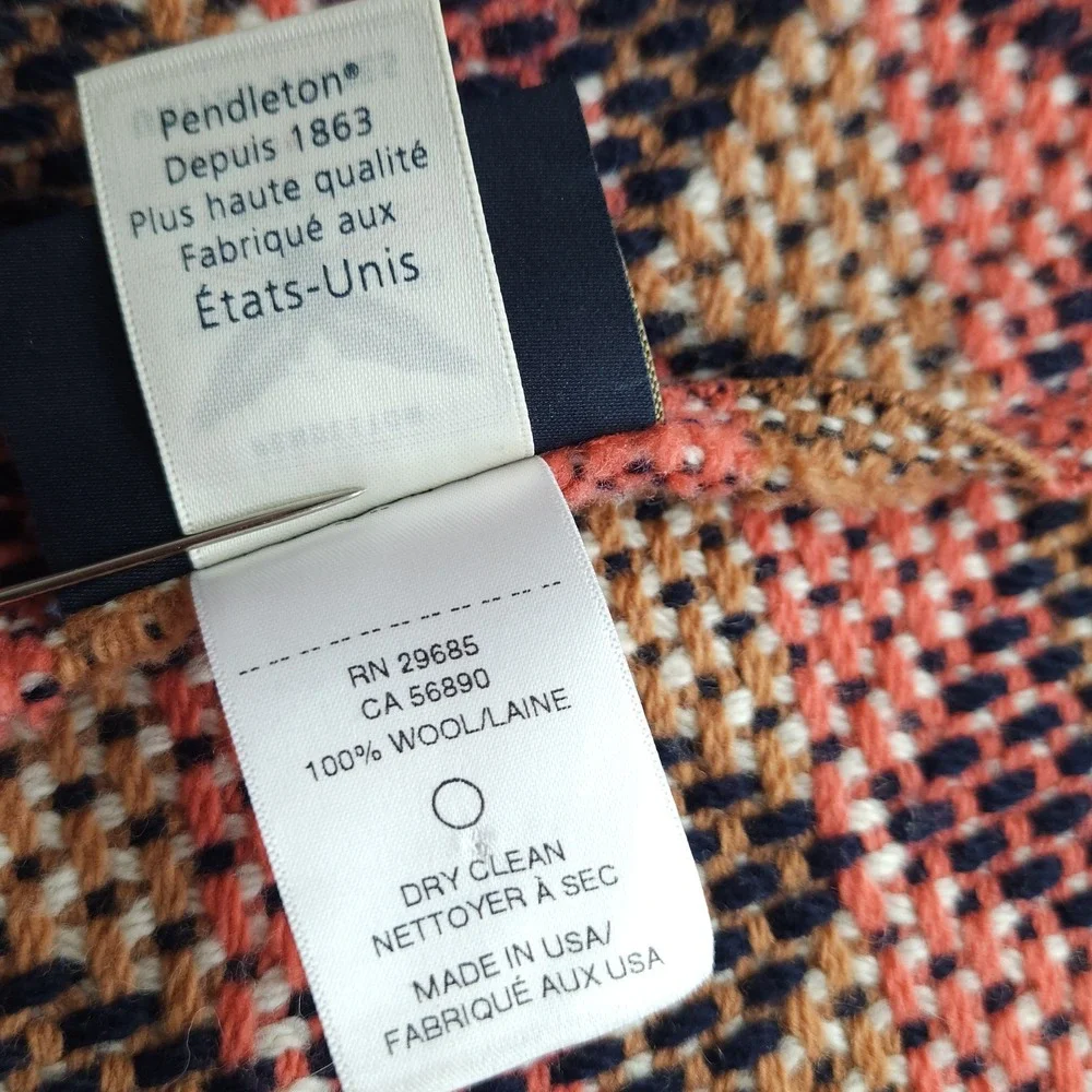 Pendleton diamond cleaned colors